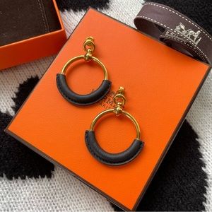 Hermès Loop Earrings